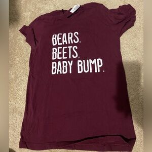 Bears, Beets, Baby Bump T-shirt The Office